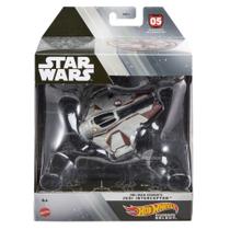 Nave Star Wars Hot Wheels - Obi-Wan Kenobi's Jedi Interceptor - Starships Select - 8 cm - Mattel