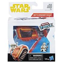 Nave Star Wars Micro Force Rey Jakku Speeder E2410 - Hasbro