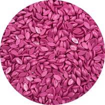 Navete Colagem Rosa Escuro 5x9mm Artesanato Biju 100un 10g Navete Colagem Rosa Escuro 5x9mm Artesanato Biju 100un 10g