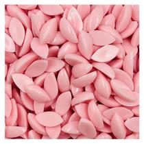 Navete Rosa Claro 5x10mm 500pçs Para Colagem Artesanato 50g Navete Rosa Claro 5x10mm 500pçs Para Colagem Artesanato 50g