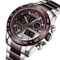 NAVIFORCE Relógio Digital LED Esporte Quartz Relógio de Pulso Luminoso Sem gênero Relógio À Prova D Água