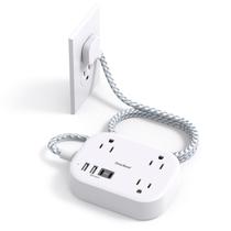 Navio de cruzeiro Power Strip One Beat Travel com tomadas USB C 3