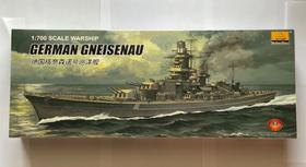 Navio German GNEISENAU (cruzador alemão), Plastimodelismo, 1:700