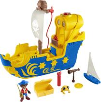 Navio Pirata El Bravo - Fisher-Price Santiago dos Mares