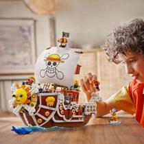 Navio Pirata Thousand Sunny Quebra Cabeça Blocos De Montar Brinquedo Criativo 432 Peças Em Estoque