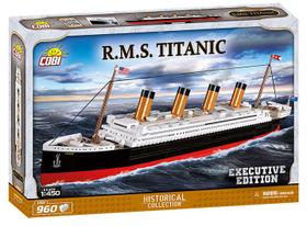 Navio R.M.S. Titanic Edição Executiva - Blocos de Montar 960 Peças - COBI