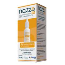 Nazzo Oto Hialuronato de Sodio 0,04% + Dexpantenol 1% Solução Otológica Gotas 20ml