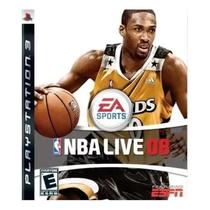 Nba Live 08 - Jogo Ps3 - Midia Física Nba Live 08 - Jogo Ps3 - Midia Física