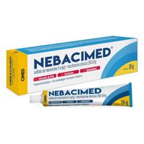 Nebacimed Pomada 15g - Tratamento para Infecções de Pele e Prevenção em Ferimentos