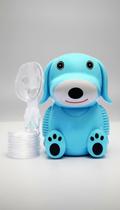 Nebulizador Compressor Azul Infantil Cachorro