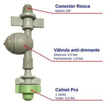 Nebulizador Coolnet Pro 1 Saída 5,5 L/h Completo - 100 Unidades