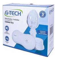 Nebulizador e Inalador Portátil Ar Comprimido Infantil e Adulto Bivolt Compact DC2 - G-Tech