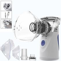 Nebulizador e Inalador Portátil Ultrassônico Silêncioso 110V/220V