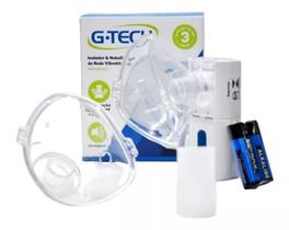 Nebulizador Inalador de Rede Vibratoria Sem Fio G-Tech Névoa Fina Confortável