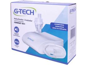 Nebulizador/Inalador Portátil Ar Comprimido Adulto e Infantil G-Tech Compact DC1