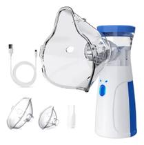 Nebulizador Inalador Portátil Ultrassônico Recarregável