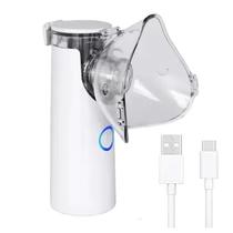 Nebulizador Inalador Sem Fio Compacto Ultrassonico Silencioso Portatil Criança Adulto Bem Estar Saude