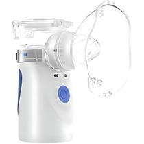 Nebulizador Inalador Ultrassônico Portátil Silencioso, Compacto, Recarregável USB, Máscara Adulto e Infantil