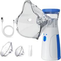 Nebulizador Inalador Ultrassonico Sem Fio Recarregavel USB Compacto Portatil Silencioso