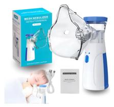 Nebulizador Mesh Portátil Recarregável Super Silencioso