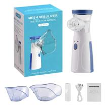 Nebulizador Portátil Inalador Silencioso Sem Fio Infantil e Adulto Ultrassônico