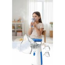 Nebulizador Ultrassônico Portátil Sem Fio Silencioso Branc