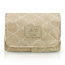 Necessaire 3 em 1 para Viagem Estampa Listrada Jacki Design Bege Necessaire 3 em 1 para Viagem Estampa Listrada Jacki Design Bege