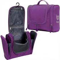 Necessaire Bago Grande Impermeável com Gancho para Pendurar 26x23x10 cm