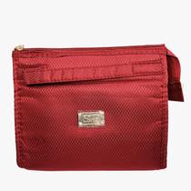 Necessaire Básica Rubys Com Detalhe Dourado