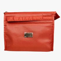 Necessaire Básica Rubys Com Detalhe Dourado SALMAO - Ruby's