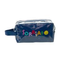 Necessaire Bauzinho Emborrachada Azul Florie Necessaire Bauzinho Emborrachada Azul Florie