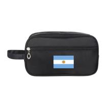 Necessaire Bolsa Nylon Impermeável Estampa Bandeiras Países Necessaire Bolsa Nylon Impermeável Estampa Bandeiras Países