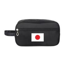 Necessaire Bolsa Nylon Impermeável Estampa Bandeiras Países Necessaire Bolsa Nylon Impermeável Estampa Bandeiras Países