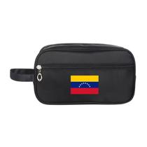 Necessaire Bolsa Nylon Impermeável Estampa Bandeiras Países Necessaire Bolsa Nylon Impermeável Estampa Bandeiras Países