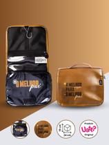 Nécessaire Bolsa Organizadora De Viagem Higiene Pessoal Com Divisória e Gancho O melhor Pai do Mundo Dias dos Pais Uaat