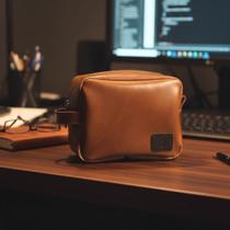 Necessaire Bolsa Organizadora Mala Viagem Couro Legítimo Necessaire Bolsa Organizadora Mala Viagem Couro Legítimo