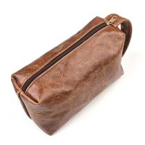 Necessaire Bolsa Organizadora Masculina em Couro Legítimo Mala de Viagem Necessaire Bolsa Organizadora Masculina em Couro Legítimo Mala de Viagem