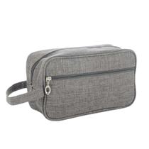 Necessaire Bolsa para Maquiagem e Cosméticos Multifuncional Portátil Impermeável Cor:CinzaGênero:UnissexTamanho:Único Necessaire Bolsa para Maquiagem e Cosméticos Multifuncional Portátil Impermeável Cor:CinzaGênero:UnissexTamanho:Único