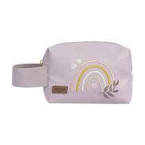 Necessaire Bolsinha Bordada Arco Íris Rainbow - 01 Peça