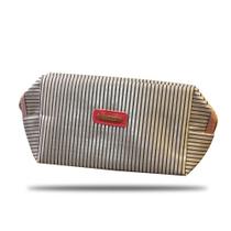 Necessaire Bolsinha Feminina Bolsa Mão Estampada Listrada Necessaire Bolsinha Feminina Bolsa Mão Estampada Listrada