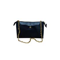 Necessaire/Carteira Feminina RMarqCollection Material Couro fecho zíper bolso botão pressão