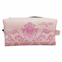 Necessaire Casual Feminina Arabescos Rosa, Magicc Necessaire Casual Feminina Arabescos Rosa, Magicc