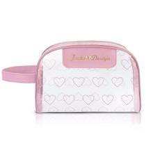 Necessaire Com Alça Jacki Design - Love Rosa Necessaire Com Alça Jacki Design - Love Rosa