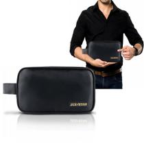 Necessaire com Alça Lateral Masculina Agenda Celular Canetas Jacki - Jacki Design