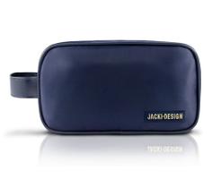 Necessaire com Alça Lateral Masculino Jacki Design Azul Necessaire com Alça Lateral Masculino Jacki Design Azul