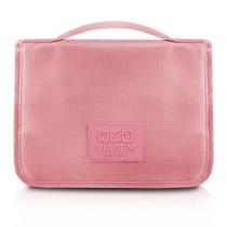 Necessaire Com Gancho Para Viagem Estampa Lisa Jacki Design Rosa