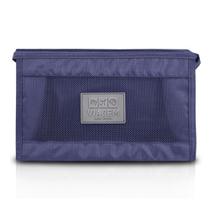 Necessaire com tela Jacki Design Azul Necessaire com tela Jacki Design Azul
