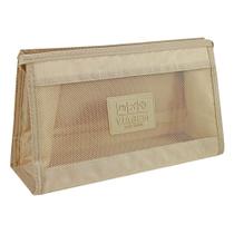 Necessaire com tela Jacki Design Bege Necessaire com tela Jacki Design Bege