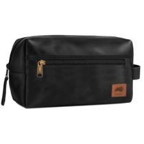 Necessaire de Couro Legítimo Masculina e Feminina Marrom Preta Viagem Mala Organização Premium Necessaire de Couro Legítimo Masculina e Feminina Marrom Preta Viagem Mala Organização Premium