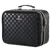 Necessaire de Maquiagem Faquenc com Espelho LED de 12,2" e Dupla Camada Necessaire de Maquiagem Faquenc com Espelho LED de 12,2" e Dupla Camada